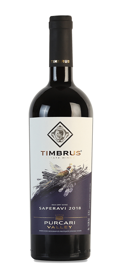 Timbrus, Purcari Valley "Saperavi Oak Aged" - 2020