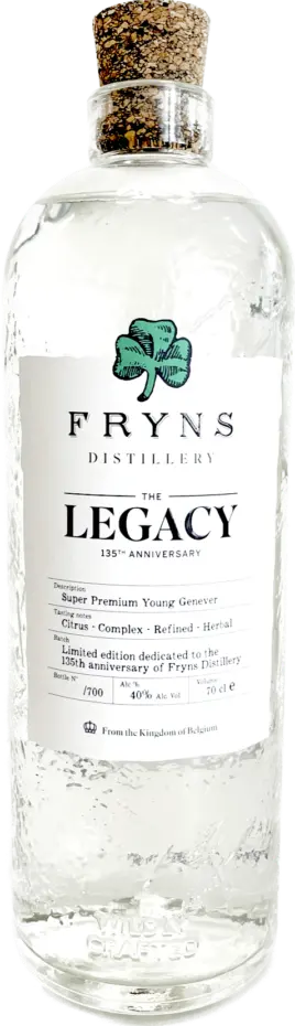 Fryns, België "The Legacy Graanjenever 0.7l" - NV